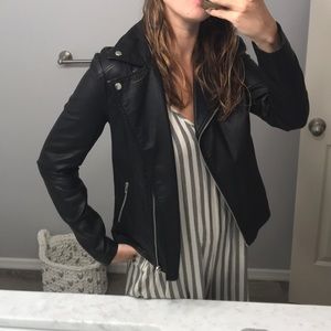 Leather jacket